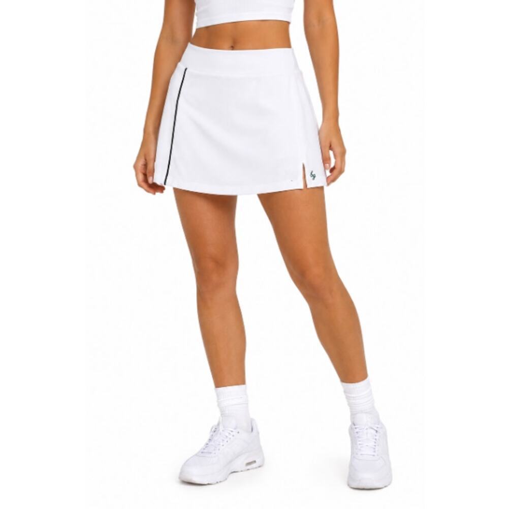 Barstool Golf White Stretch Skort Size S